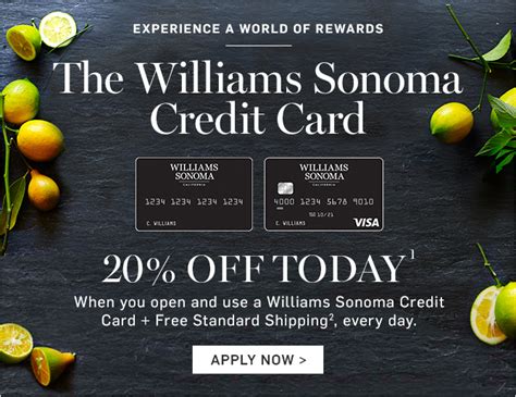 william sonoma credit card payment.